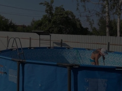 The manager smashes his pool cleaner with his good-sized and ample man rod - 380