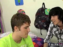 queer male celeb hump Kain Lanning and Tyler Bolt are up to no great