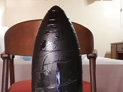 anal with the 95-97 monster plug ending the session 064.  20220824