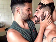 Faggot, oral pleasure, sans a condom