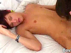 Young queer Dakota shine ravages with boyfriend before cumshot