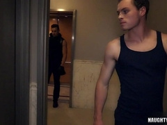 Watch this hot latin take a hard rod and a hot load in ass