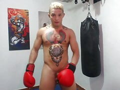 Muscle Hunk Nude Boxing - Special