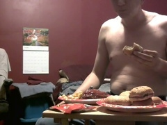 Piggy, weight gain, gay feeding