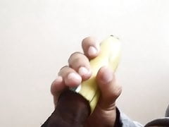 Pakistani Banana Peel Masturbation