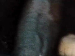 Immense size Black Beefstick Desi fuckfest fuckbox Eating