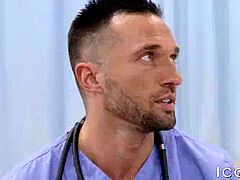 Janitor Argos Santini pulverizes physician Colby Tucker in medical center