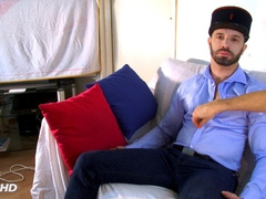 Wondrous male fireman gets jerked by us to get a supreme peak!