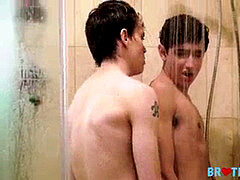 pummeling brother In The bathroom To Wake Him Up