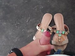 Cum on friends wifes sandals