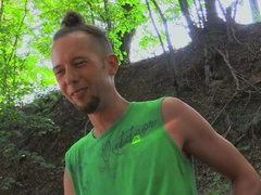 BIGSTR - Fellow Ditches His Pals To Deep-throat Some Manhood And Get His Donk Decently Boned