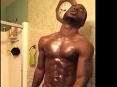 Ebony Cock Milking: Big Black Amateur Solo6