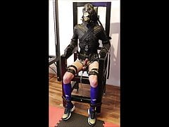 cbt & cum on the bondage chair