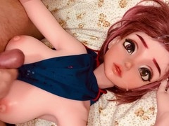 Wild moments with my silicone love doll Elsa Babe and the biggest cumshots