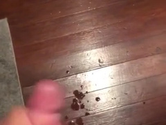 Lil' wank off at home