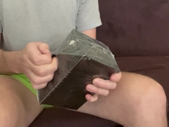 Inspecting Masturbator pocket twat.