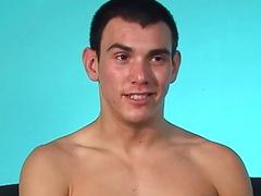 Dude can't stop moaning during black cock railing