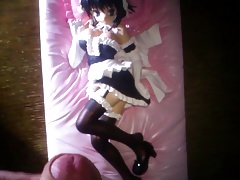 SOF He is my Master Sawatari Izumi maid on bed squishy boobs