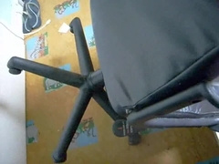 I am ravaging my office stool