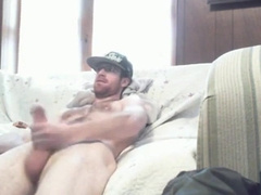 Str8 daddy watching porn & jerk hart 7