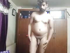 Boy masturbating hard