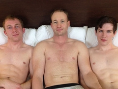 Bareback 3some: Landon Wright, Phillip Grant, Tanner Adams