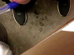 The pen fucked my dick