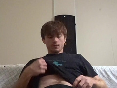 Warm Boy Takes Off His Trousers & Spunks