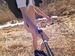 Public undressing, wild buttplug insertion, and thick cumshot with Johann Bone