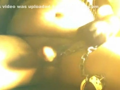 Jerk Off In Leather, Chains & Handcuffs Around My Ramrod & Cum