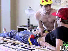 2 lads in pokemon uniforms loves to ravage bareback style