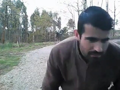 Portuguese Bear Strips and Shows His Big Cock