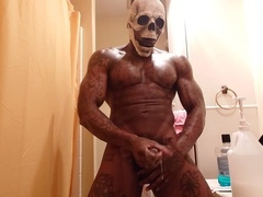 Hallelujah Johnson gets his thick black cock worshipped by a hairy muscle daddy (Mr. 86 Part 2)