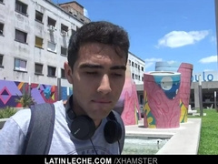 LatinLeche - Gay-for-pay Fellow Plows A Super-cute Latino Stud For Cash