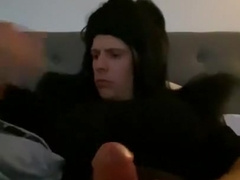 Crossdressing Solo Getting Off