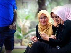 Muslin Women See Pornography & then witness me jack off