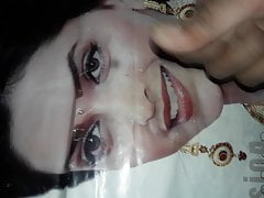 Cum tribute to Deepika Face