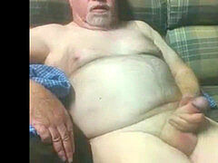 grandfather spunk on cam