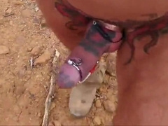 Elderly Outdoor Joy with E-Stim