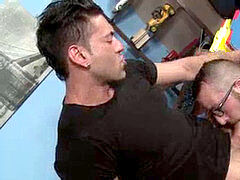 Alexander Garrett and Jay Donahue enjoy homosexual anal