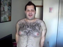 Joey Peters, chubby guy, TALKS DIRTY! Jacks off!