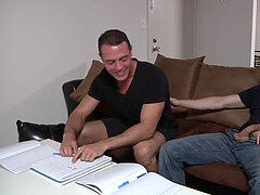 Brendan loves blowing knob blowjob