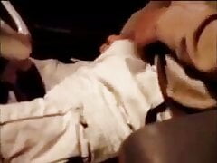 sexy japanese jerking in car