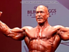 Rusty Jeffers in a Bodybuilding contest