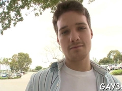 Throat arse of queer banged