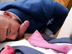 Unrighteous dude with a big cock gets freaky with his boss