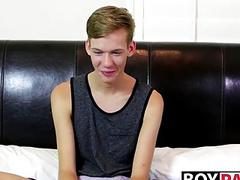 Cutie Tyler Thayer makes a gay sex vid