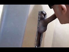 Sucking 2 Loads from My Young Swimmer at Hotel Gloryhole