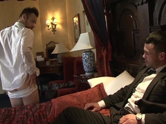 Calling A Bottom Up To His Apartment For A Fast Spectacle