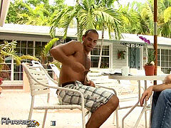 Blow-job, muscle, big cock